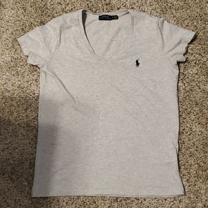 Polo v-neck tee